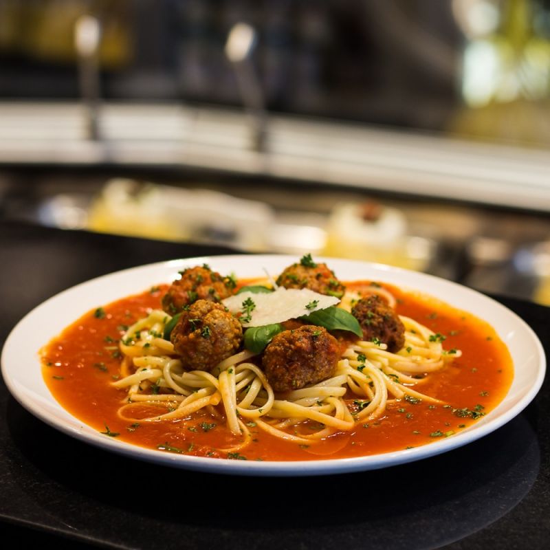 Tagliatelles Polpette