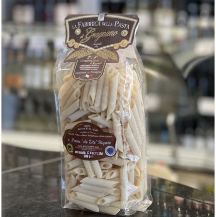 Penne de Zite Rigate 500g - La Fabbrica Della Pasta Courses à domicile